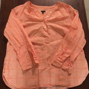Talbots pink blouse